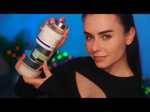 АСМР Мій ДОГЛЯД За ОБЛИЧЧЯМ 😎 ШЕПІТ з Вушка на Вушко 😴 ASMR My SKINCARE  Gentle WHISPER