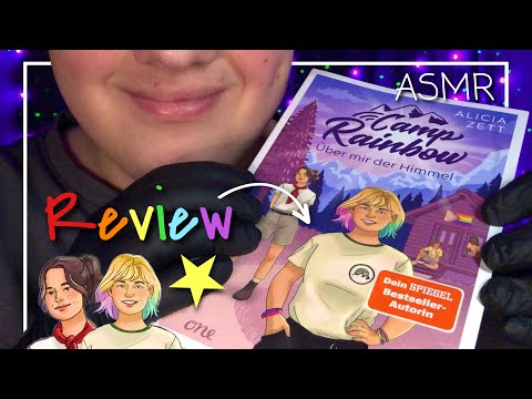 ASMR Review: Camp Rainbow 🌈📚 Über mir der Himmel - Alicia Zett ☁️ (Deutsch/German)