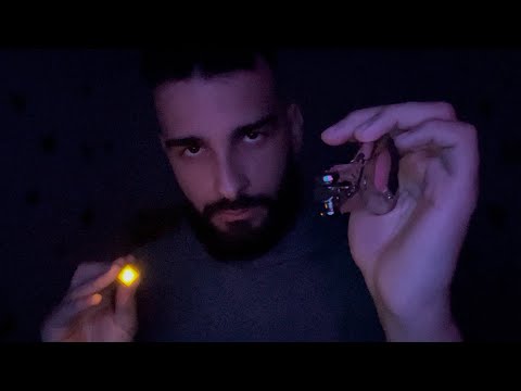 ASMR TEST DES 5 SENS (Dark)