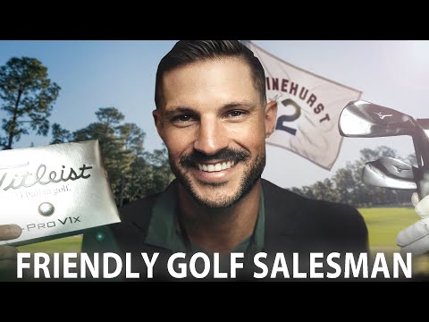ASMR Friendly ⛳️ Golf Salesman ⛳️