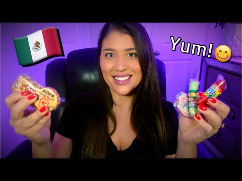 ASMR | Trying Treats From Mexico (Eating Candy) 🇲🇽