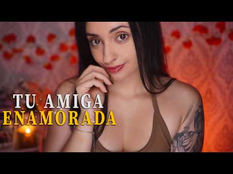 ASMR Tu amiga enamorada te da amor❤️​