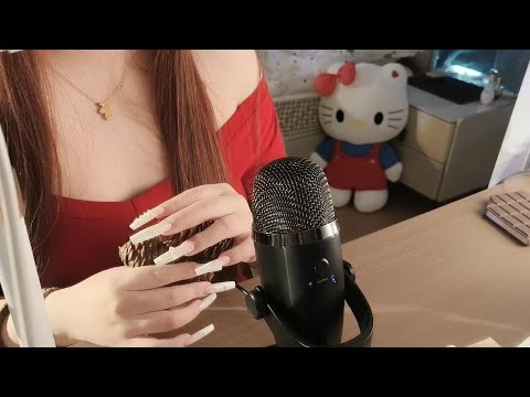 Relaxing Cozy Night | Cute Girl Tapping & Scratching ASMR