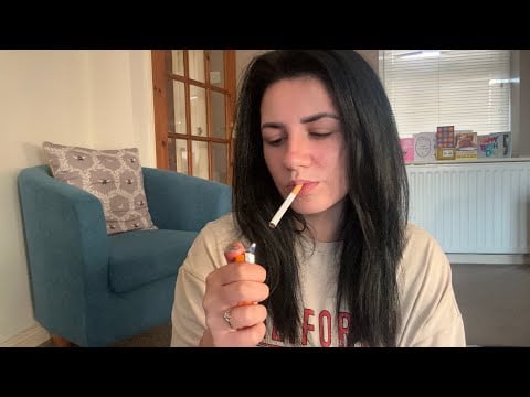 ASMR | What would my smoking be like if I was born 10 years earlier? (CV for Michael) 💖