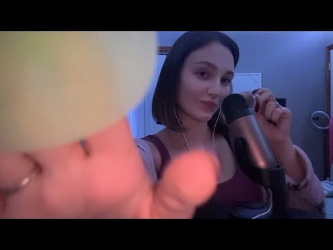 ASMR | Personal Attention✨(hand movement, face brushing, mic scratching)