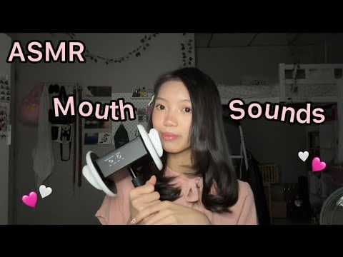 ASMR| Mouth Sounds With 3dio (wet&dry)
