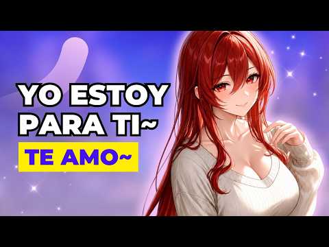 TU NOVIA te CALMA con SUSURROS ✨💜 ASMR Anime Roleplay
