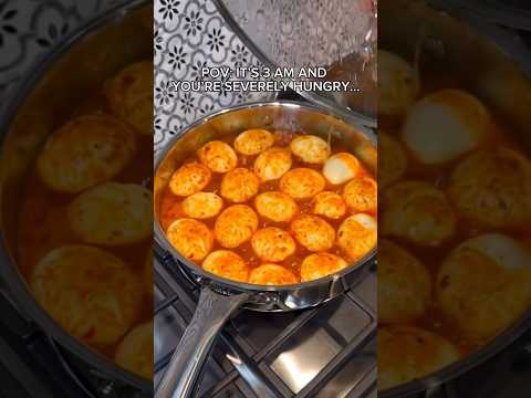 POV: MAKING SPICY EGG BOIL AT 3 AM #shorts #viral #mukbang