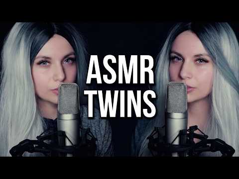 ASMR TWINS 💕 ASMR MOUTH SOUNDS 💕 ASMR ECHO