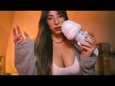 ASMR Intense Mouth Sounds and echo😘 (almost no talking)