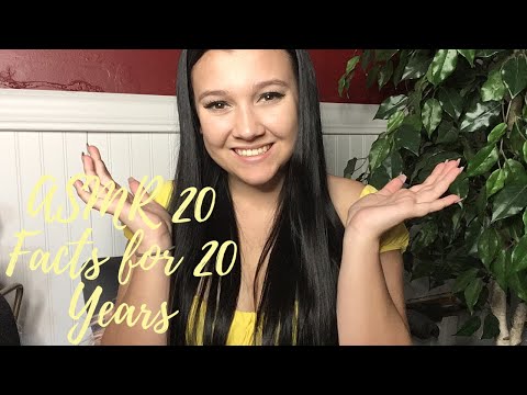 [ASMR] 20 Facts About Me for My 20 Years of Life