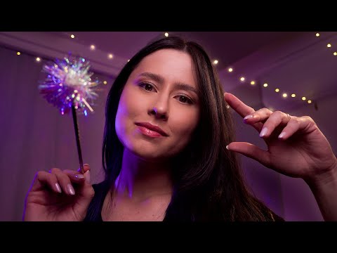 ASMR Calm & slow visual triggers with Blink Slowly Game ✨ mouth sounds, camera covering, scanning