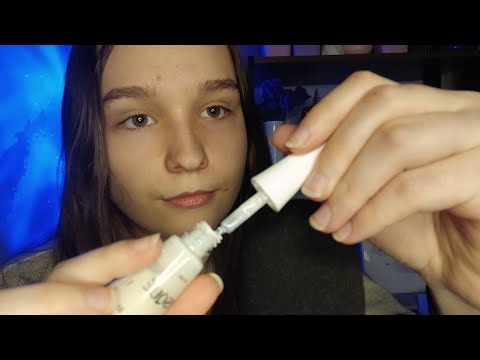 ASMR fazendo sua unha - com voz suave e sussurros para relaxamento intenso