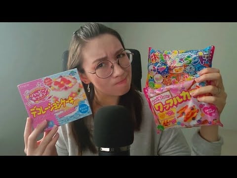 Popin Cookin' ASMR 🧇 I make 9 year old Japanese candy- how bad can it be??