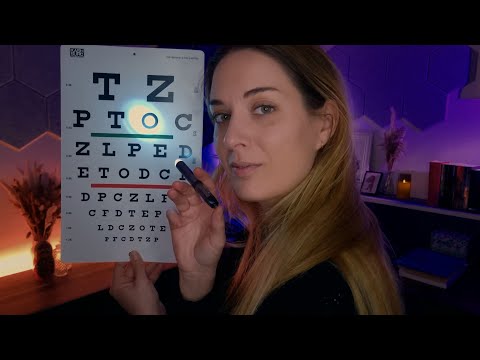 ASMR Eye Exam Roleplay 👁️ | Relaxing & Realistic Medical Check