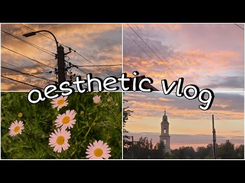 aesthetic vlog