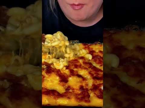 Extremely Cheesy Mac & Cheese #shorts #asmr