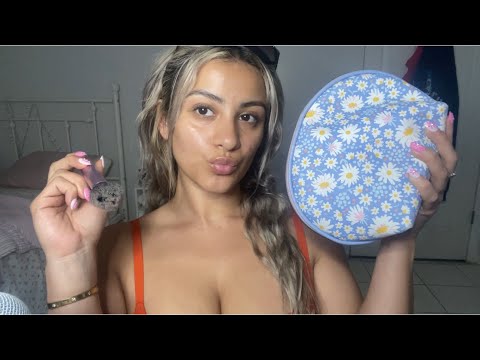 ASMR Best friend does your makeup for date 🩷