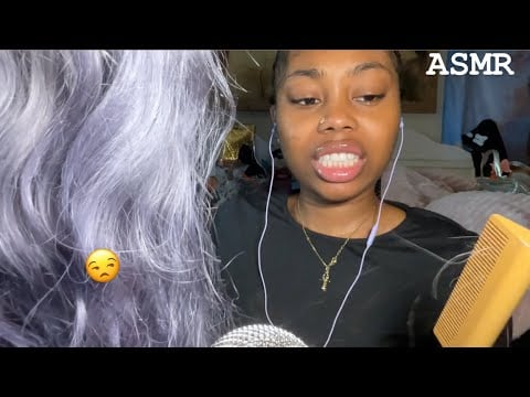 ASMR| Sassy Girl Does Your Hair In Exchange For The Homework😒😬 ASMR Roleplay✨