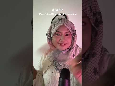 ASMR do your eye makeup