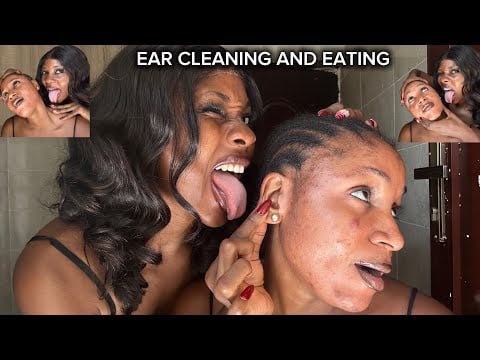 ASMR Deep Ear Cleaning* Ear Flossing, PimplePopping, Head Scratching & Ear Eating nitpicking