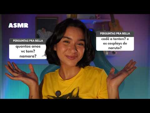 ASMR Respondendo TUDO que Vocês Perguntaram 👀