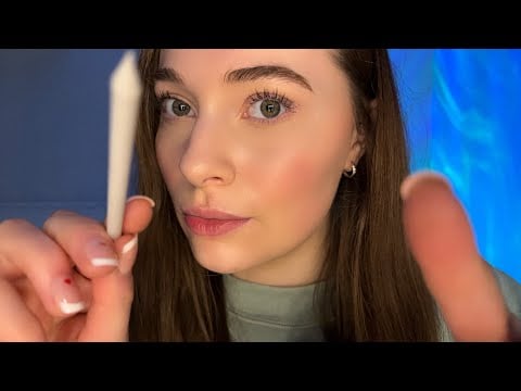 Tracing Your Face Until You Fall Asleep 🖌️ Soft Whisper ASMR