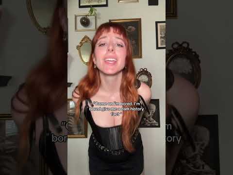 Tell me something #darkhistory #redhead