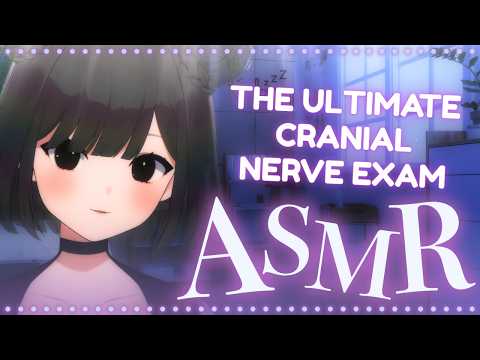 【ASMR】the ULTIMATE cranial nerve exam for sleep✨👩‍⚕️| medical roleplay🩺 | onee-san voice #3DIO #asmr