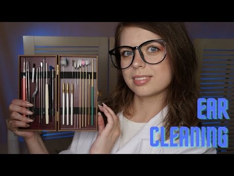[ASMR]👩‍⚕️ Professional Ear Cleaning By Doctor | Medical ASMR, Ear Attention, Latex Gloves, Roleplay