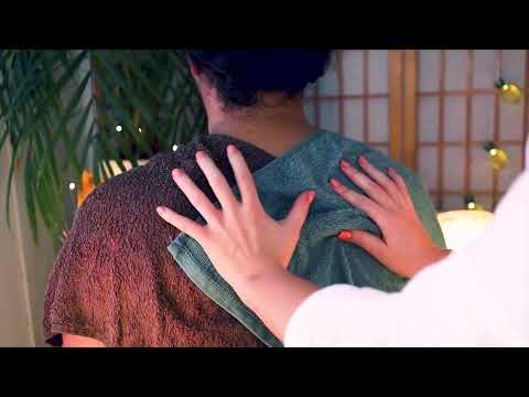 ASMR Warm Oil Massage & Hot Towels | Deep Relaxation