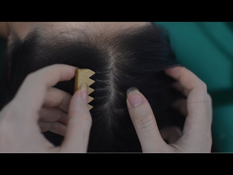 ASMR Scalp Scratching With Tools, Relaxing Scalp Massage, Sounds For Cure Insomnia ( No Talking )