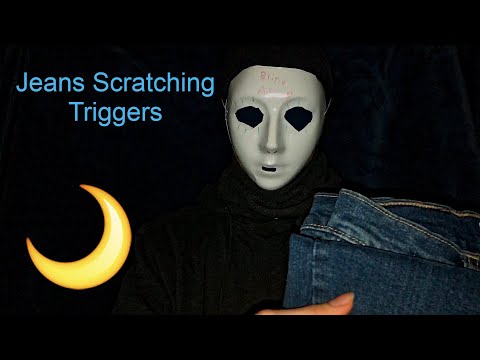 **JEANS SCRATCHING ASMR** - BLIND ASMR