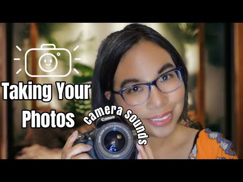 ASMR STUDENT TAKES YOUR PHOTOS (Soft Speaking, Camera Sounds, Follow My Instructions, Makeup