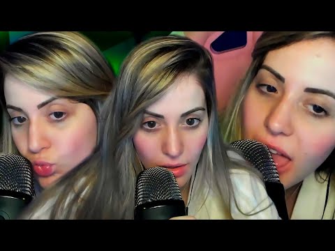 ASMR - EARLICKING + SONS DE BOCA E BEIJOS 😝🫦 (DUVIDO VOCÊ NÃO DORMIR)