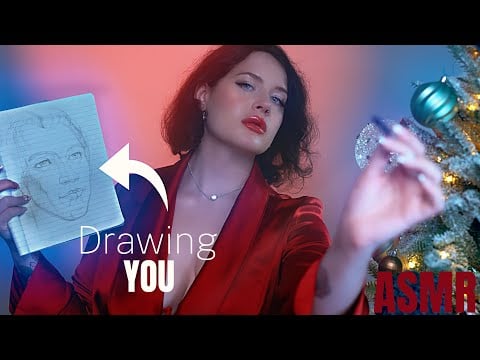 ASMR | Drawing Your Portrait | Meticulous Face Sketching | Relaxing Pencil Scratches