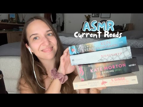 ASMR Reading Wrap-Up 🦋 (Book Triggers, Page Turning, Paper Sounds, Whisper Ramble)