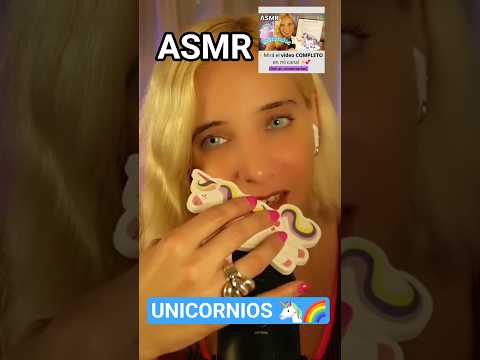 ASMR UNICORNIOS, SU HISTORIA 🦄 #asmr #asmrespañol #asmrunicornios
