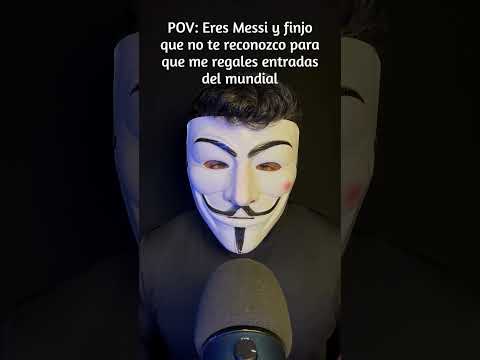 POV: ERES MESSI y finjo que NO TE CONOZCO⚽