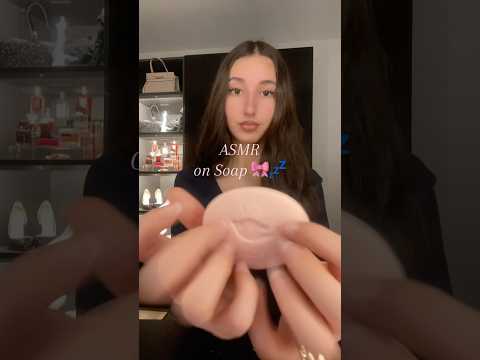 Asmr on Soap for slee 🎀💤— #asmr #soap #girly #pink #tapping #scratching #sleep #relaxing #tingles