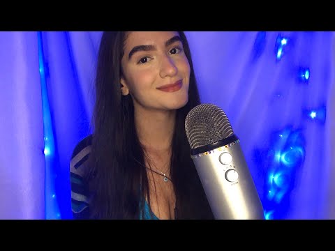 ASMR AO VIVO - TE FAZENDO COMPANHIA PRA DORMIR