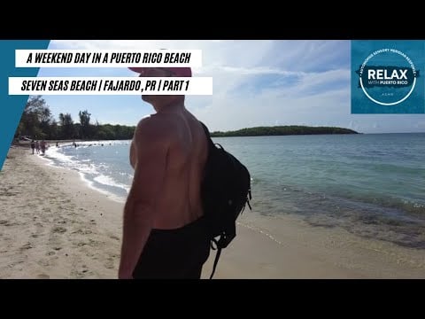[ASMR] A Weekend Day in a Puerto Rico Beach | Seven Seas in Fajardo, PR | Part 1