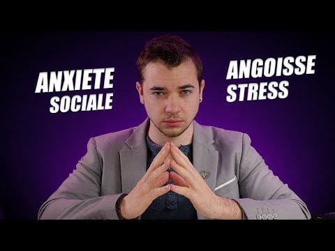 ASMR POUR :  ANXIETE SOCIALE , ANGOISSE STRESS !