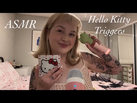 ASMR 💕 Hello Kitty Triggers (lofi) ✨