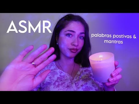 asmr ~ AFIRMACIONES postivas & mantras para que duermas profundamente 😴💤