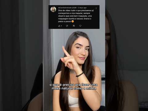 QUAL O SEGREDO? 🤔 #asmr #makeup #makeuptutorial
