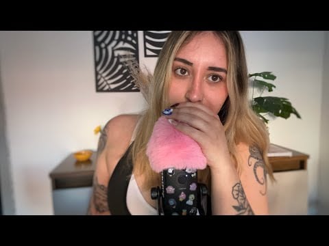 asmr rápido 😼 mouth sounds y sonidos cosquillosos