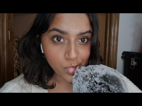 ASMR UpClose Whisper/Inaudible at 100% Sensitivity + Personal Attention, Hand Movements, Brushing!