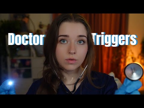 ASMR Cranial Nerve Exam Triggers 🩺 but without the Roleplay (No Talking)