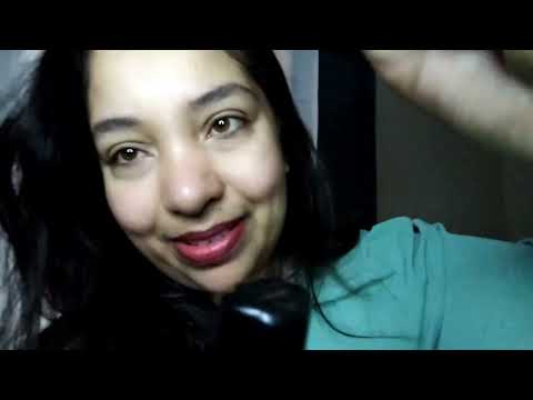 ASMR ☔ Fazendo sua Maquiagem, chapinha, creme na pele 🦋 caseiro